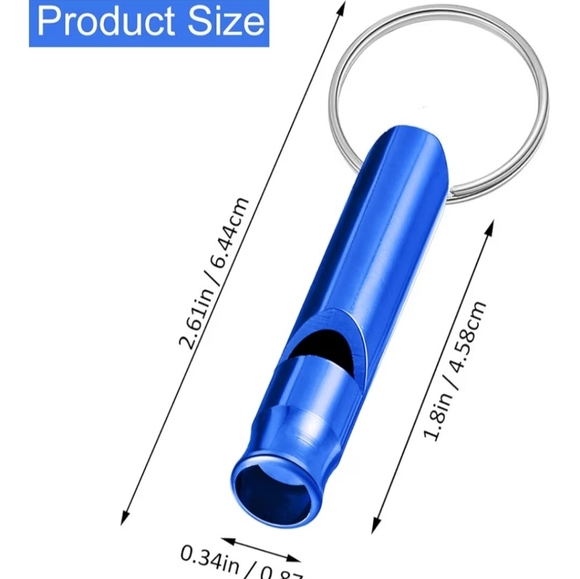 Emergency Whistle With Keychain - Picture 2 of 3